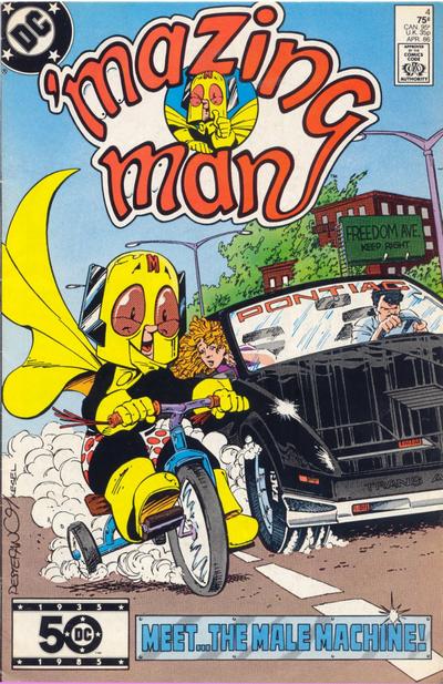 'Mazing Man 1986 #4 Direct ed. - back issue - $3.00