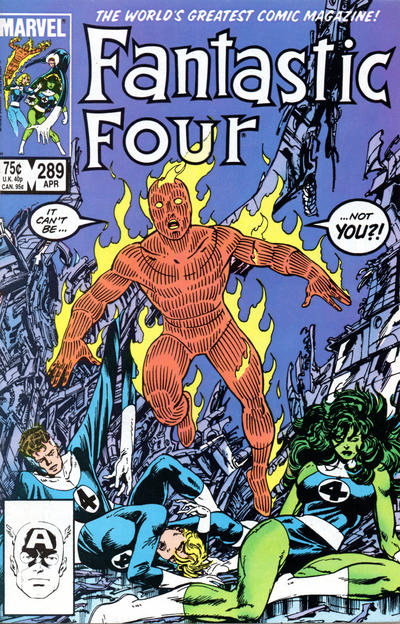Fantastic Four 1961 #289 Direct ed. - back issue - $4.00