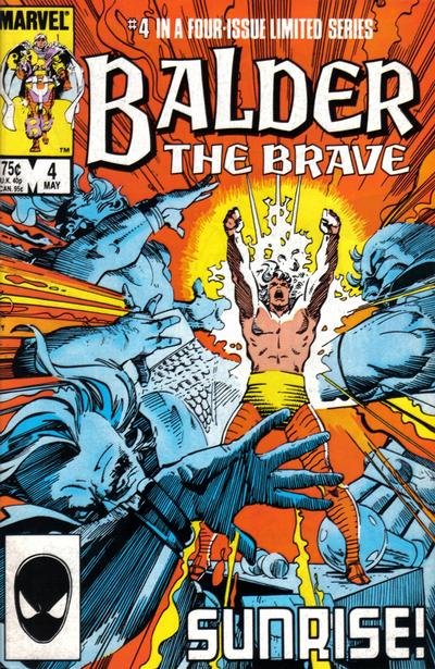 Balder the Brave 1985 #4 Direct ed. - back issue - $4.00
