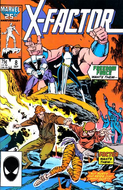 X-Factor 1986 #8 Direct ed. - back issue - $4.00