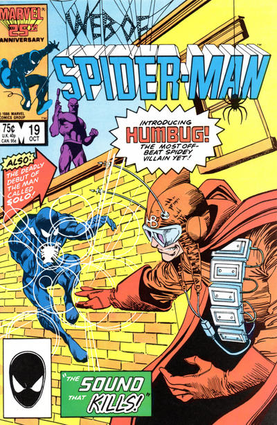 Web of Spider-Man 1985 #19 Direct ed. - back issue