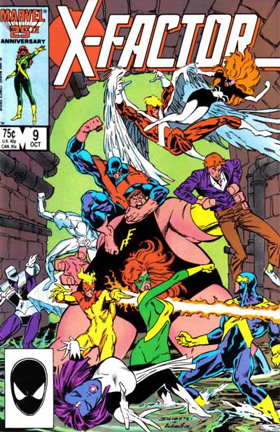 X-Factor 1986 #9 Direct ed. - back issue - $2.00