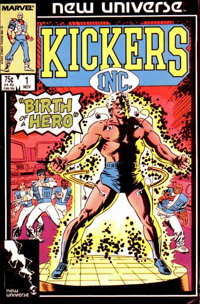 Kickers, Inc. 1986 #1 Direct ed. - back issue - $2.00