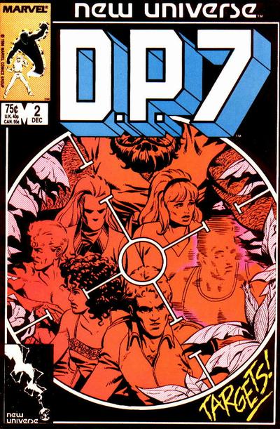 D.P. 7 1986 #2 Direct ed. - back issue