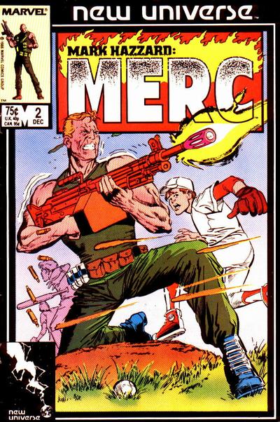 Mark Hazzard: Merc 1986 #2 Direct ed. - back issue