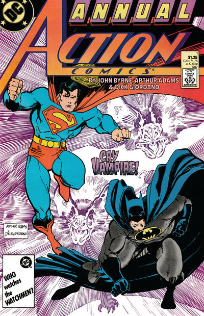 Action Comics Annual 1987 #1 Direct ed. - back issue