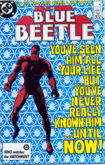 Blue Beetle 1986 #8 Direct ed. - back issue