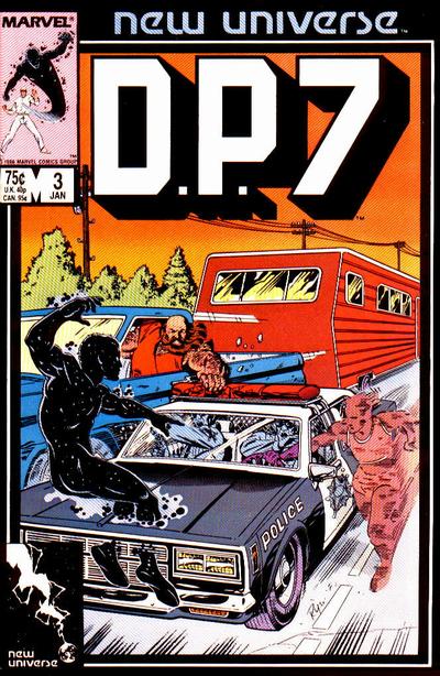D.P. 7 1986 #3 Direct ed. - back issue - $2.00