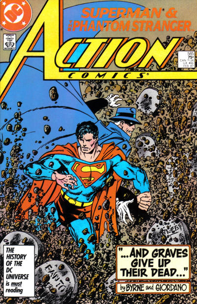 Action Comics 1938 #585 Direct ed. - back issue - $3.00