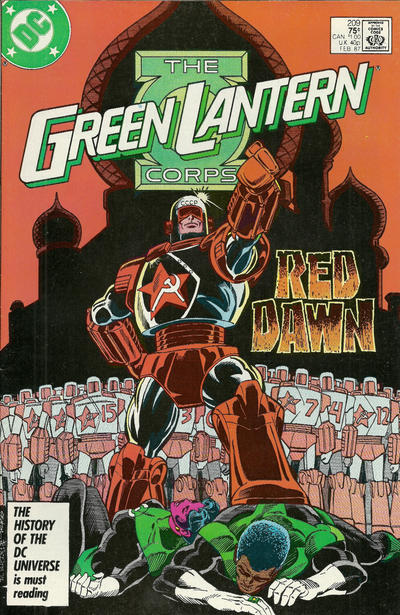 The Green Lantern Corps 1986 #209 Direct ed. - back issue