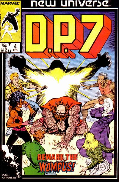 D.P. 7 1986 #4 Direct ed. - back issue - $2.00