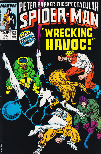 The Spectacular Spider-Man 1976 #125 Direct ed. - back issue - $4.00