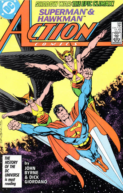 Action Comics 1938 #588 Direct ed. - back issue - $4.00