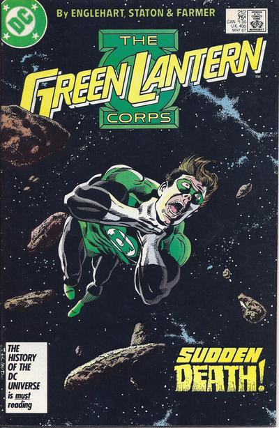 The Green Lantern Corps 1986 #212 Direct ed. - back issue