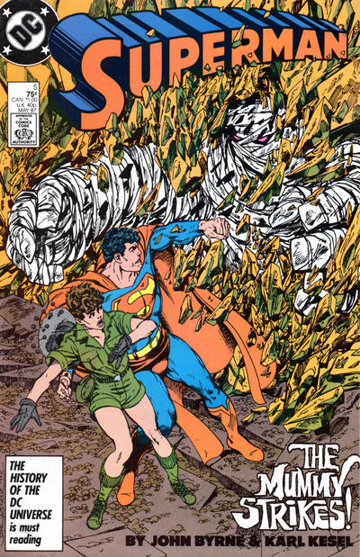 Superman 1987 #5 Direct ed. - back issue - $4.00