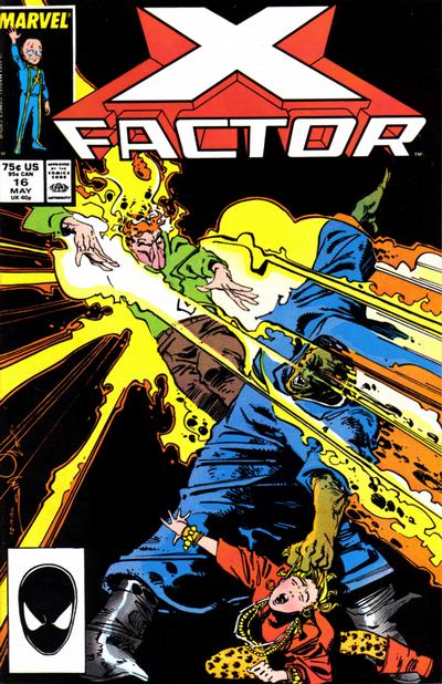 X-Factor 1986 #16 Direct ed. - back issue - $4.00