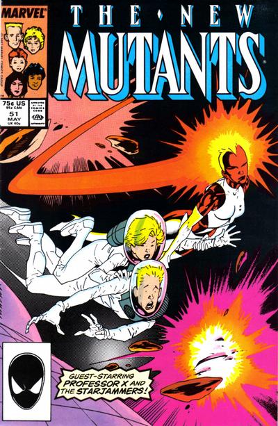 The New Mutants 1983 #51 Direct ed. - back issue - $4.00