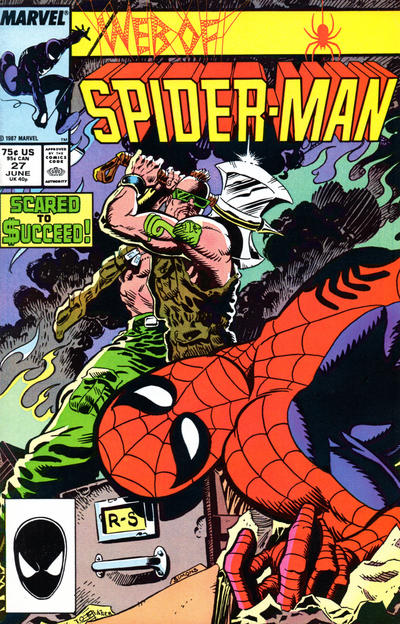 Web of Spider-Man 1985 #27 Direct ed. - back issue