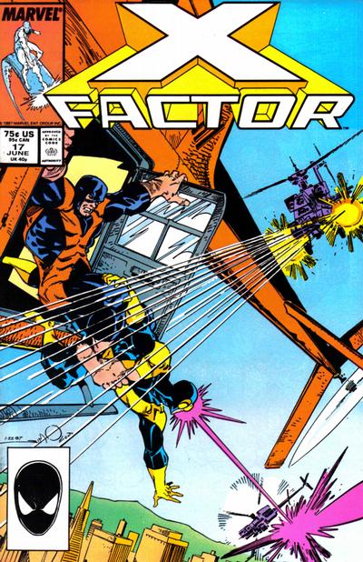 X-Factor 1986 #17 Direct ed. - back issue - $4.00