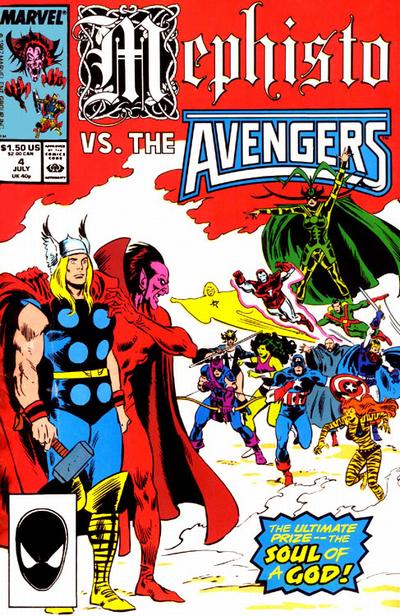 Mephisto vs. ... 1987 #4 Direct ed. - back issue - $3.00