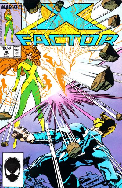 X-Factor 1986 #18 Direct ed. - back issue - $4.00