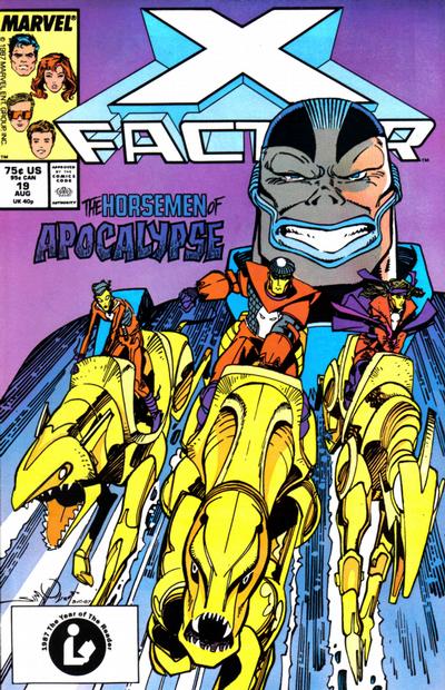 X-Factor 1986 #19 Direct ed. - back issue - $10.00