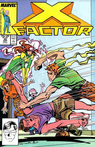 X-Factor 1986 #20 Direct ed. - back issue - $4.00