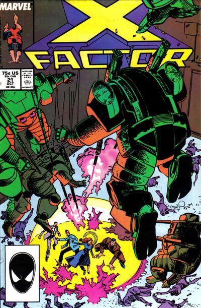X-Factor 1986 #21 Direct ed. - back issue - $4.00
