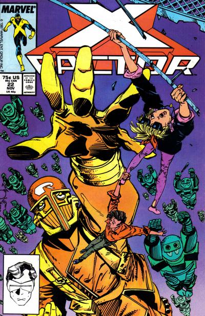 X-Factor 1986 #22 Direct ed. - back issue - $3.00