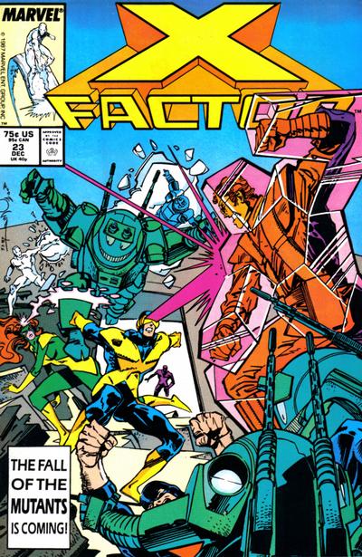X-Factor 1986 #23 Direct ed. - back issue - $15.00