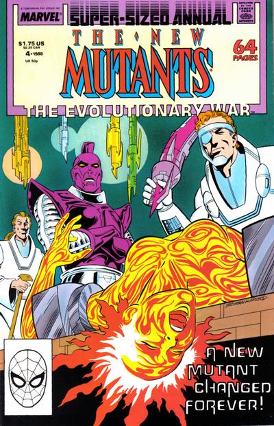 The New Mutants Annual 1984 #4 Direct ed. - back issue - $5.00