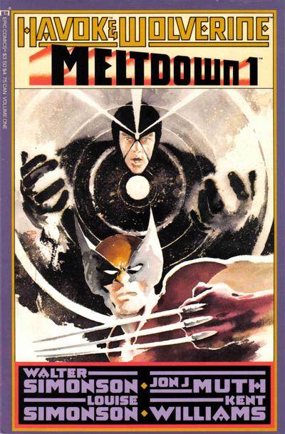 Havok & Wolverine - Meltdown 1988 #1 - back issue