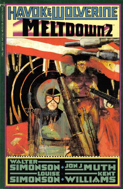 Havok & Wolverine - Meltdown 1988 #2 - back issue