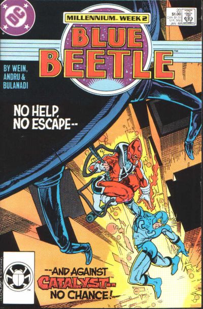 Blue Beetle 1986 #20 Direct ed. - back issue