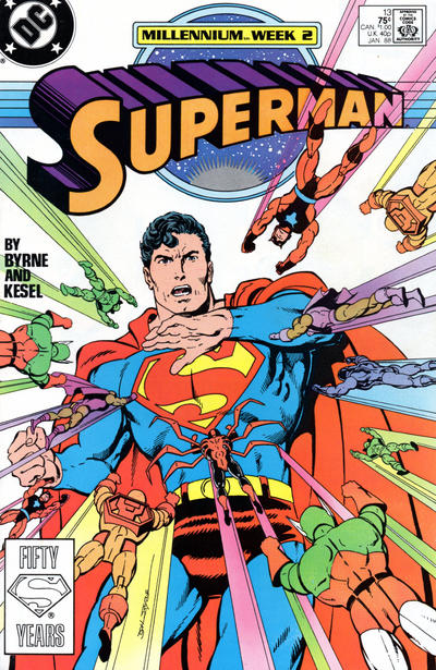 Superman 1987 #13 Direct ed. - back issue - $4.00
