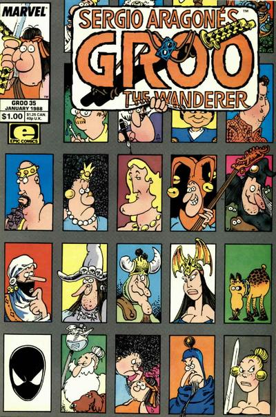 Sergio Aragonés Groo the Wanderer 1985 #35 Direct ed. - back issue - $3.00