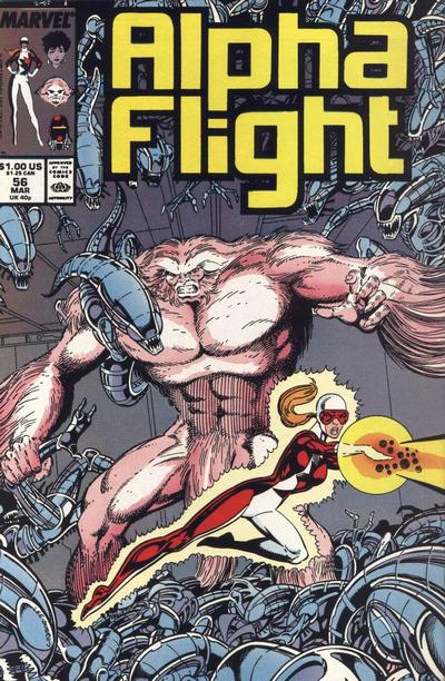 Alpha Flight 1983 #56 - back issue - $3.00