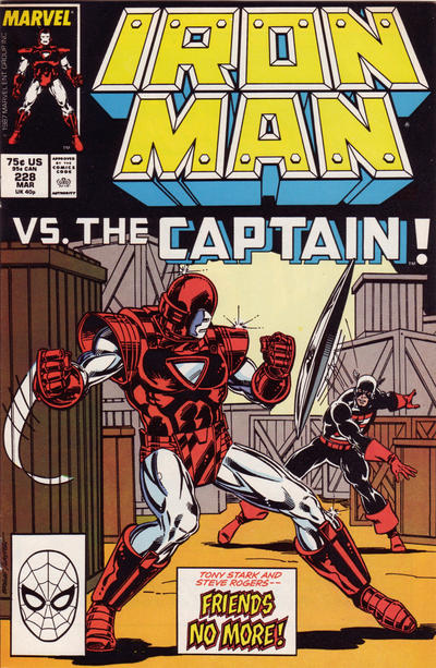 Iron Man 1968 #228 Direct ed. - back issue
