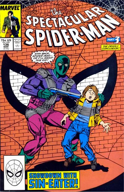 The Spectacular Spider-Man 1976 #136 Direct ed. - back issue