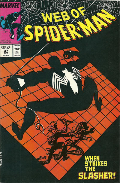 Web of Spider-Man 1985 #37 Direct ed. - back issue - $3.00
