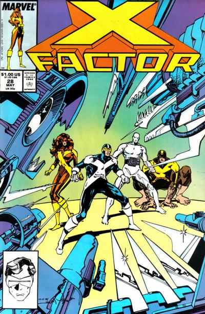 X-Factor 1986 #28 Direct ed. - back issue - $4.00