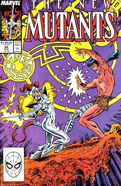 The New Mutants 1983 #66 Direct ed. - back issue - $3.00