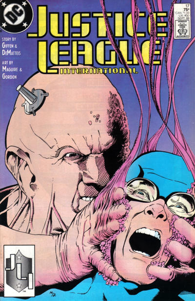 Justice League International 1987 #17 Direct ed. - back issue
