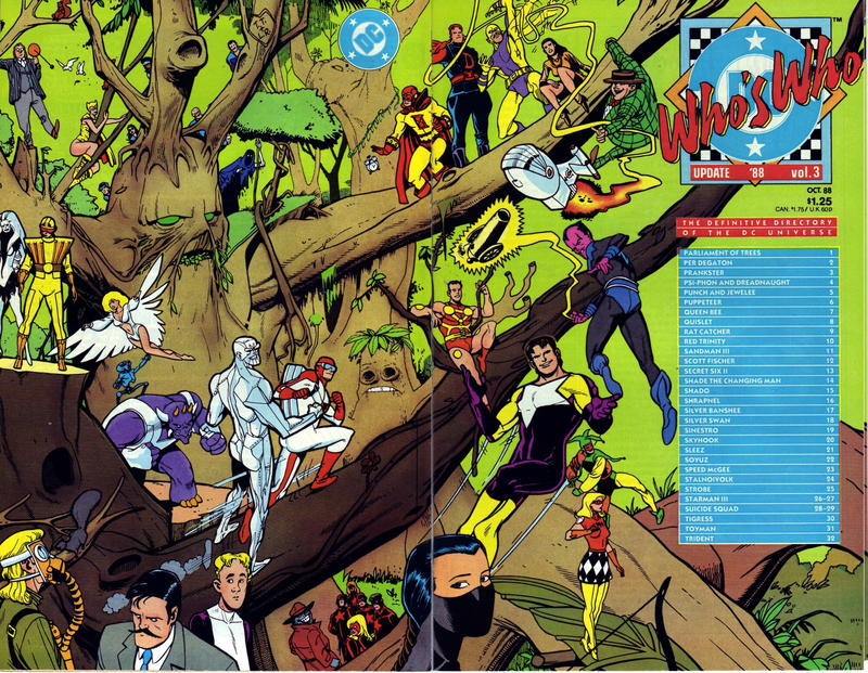 Who's Who Update '88 1988 #3 Direct ed. - back issue - $3.00