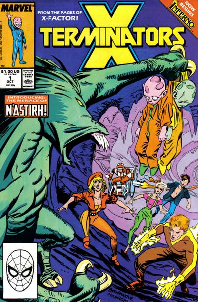 X-Terminators 1988 #1 Direct ed. - back issue - $8.00