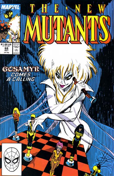 The New Mutants 1983 #68 Direct ed. - back issue - $3.00