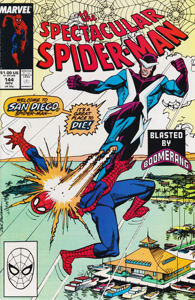 The Spectacular Spider-Man 1976 #144 Direct ed. - back issue