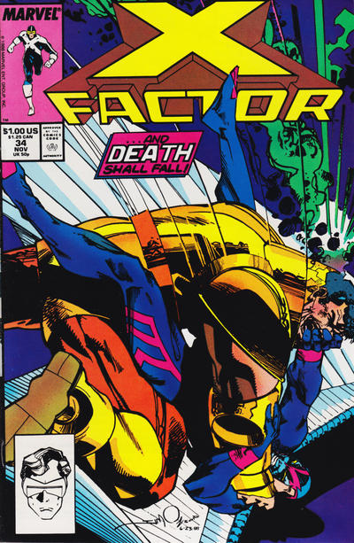 X-Factor 1986 #34 Direct ed. - back issue - $4.00