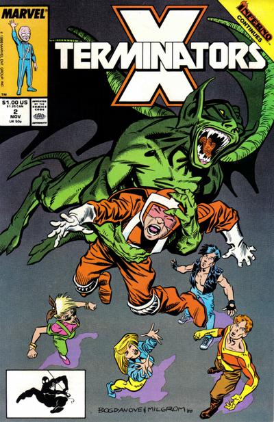 X-Terminators 1988 #2 Direct ed. - back issue - $2.00