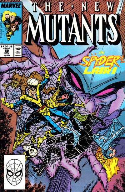 The New Mutants 1983 #69 Direct ed. - back issue - $3.00